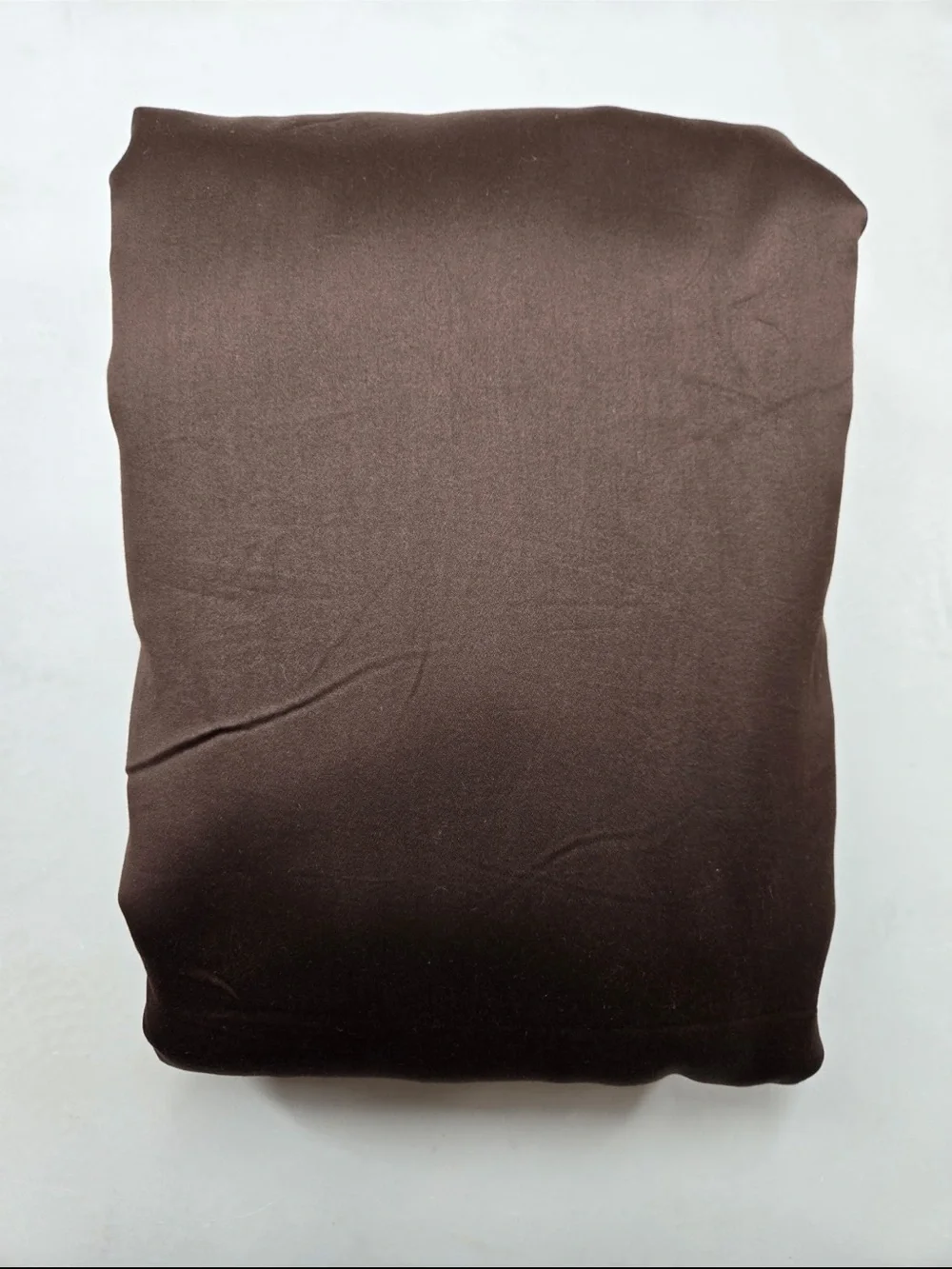 QUINCE Signature Giza Cotton Sateen Duvet Cover Set King/Cal King Espresso 0567